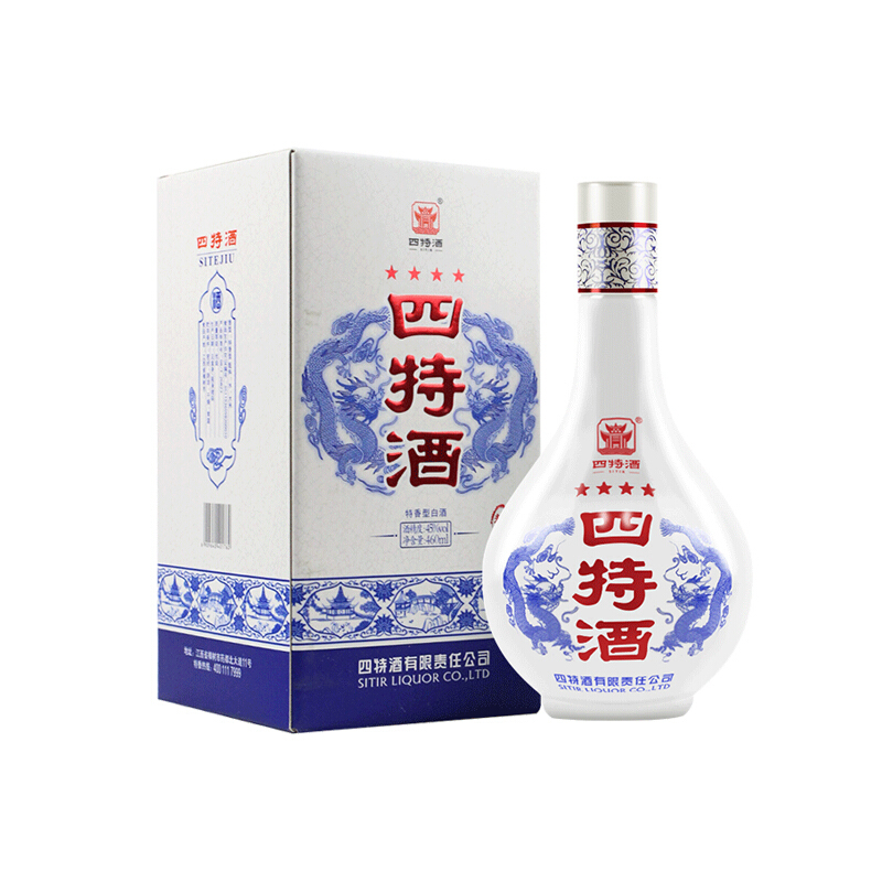 SITIR 四特酒 四特 四星 45%vol 特香型白酒 460ml 单瓶装 87元