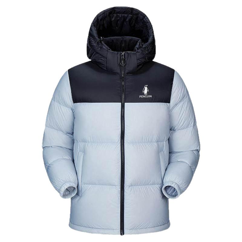 骆驼 企鹅粉色羽绒服女款冬季保暖防风短款面包服小个子外套 399元（需用