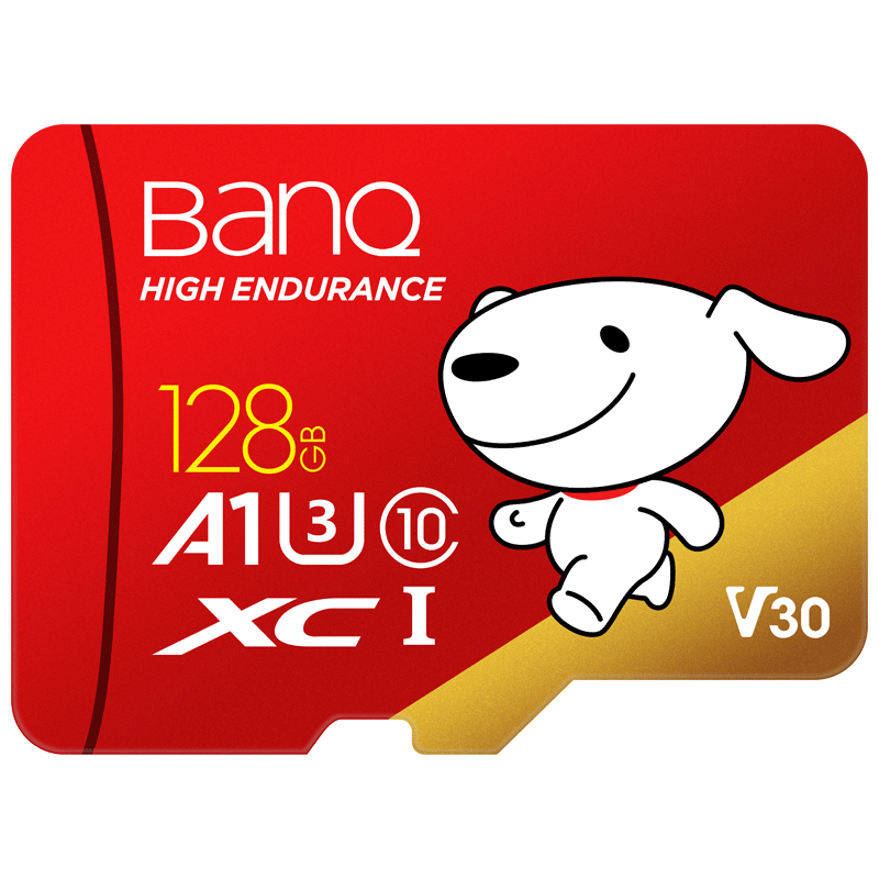 PLUS会员:banq&JOY TF存储卡 128GB 37.69元包邮