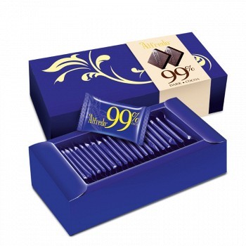 Alfredo爱芙 99%香浓黑巧克力礼盒装100g/盒