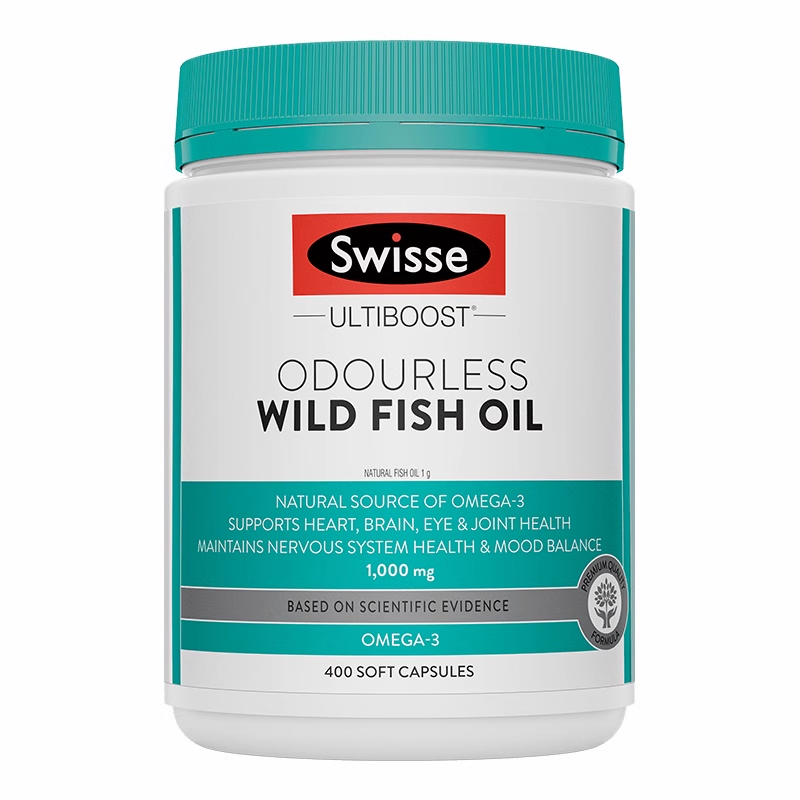 Swisse Omega-3 1000mg 无腥味野生鱼油软胶囊 400粒 107元