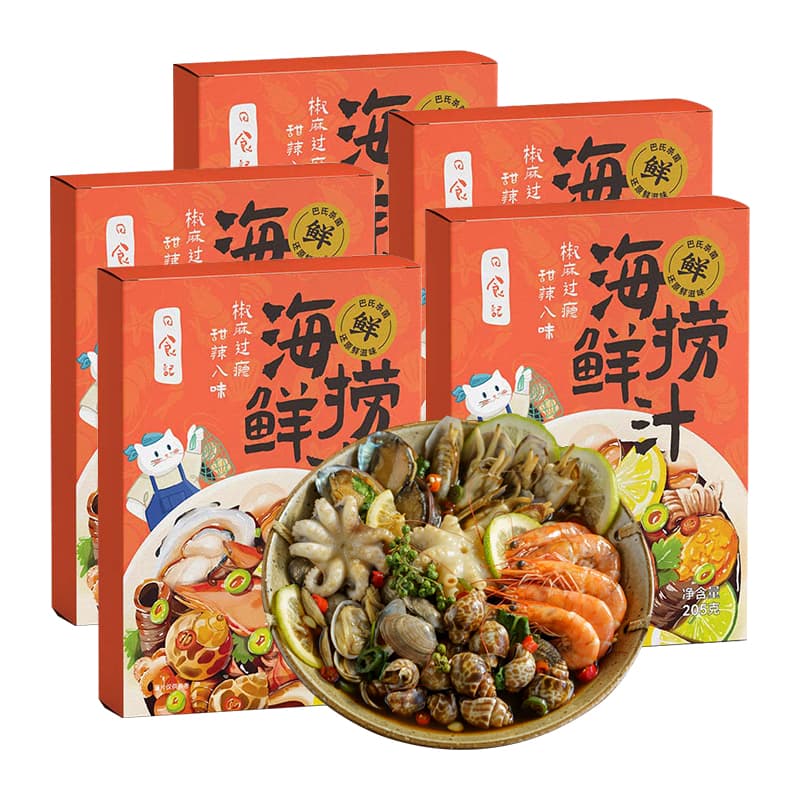 日食记 海鲜捞汁凉拌菜调味料生腌调味料海鲜白灼大虾蘸料205g 49.78元（需