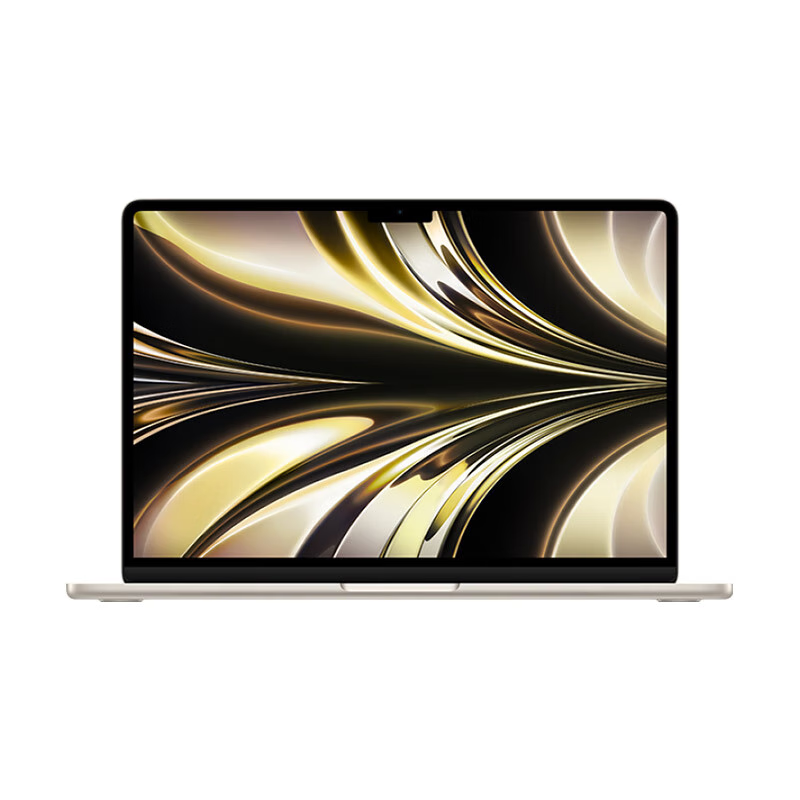 Apple 苹果 AI笔记本/2024 MacBook Air 13.6英寸 M2 (8+8核) 16G 256G星光色电脑 MC7W4CH/A 6