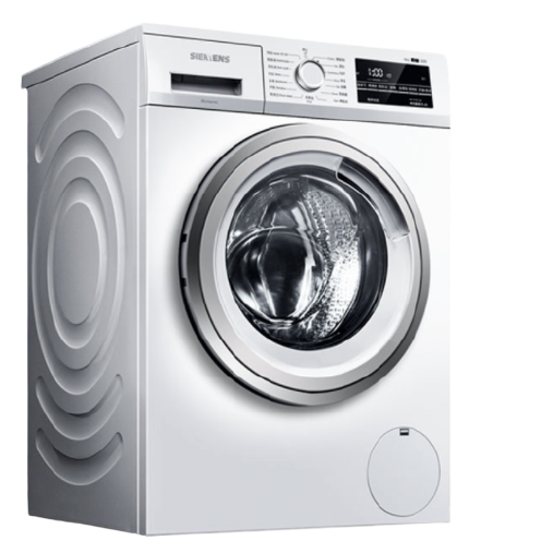 SIEMENS 西门子 9公斤滚筒洗衣机全自动 BLDC变频电机 99.9%除菌 XQG90-WG42A2Z01W 2387