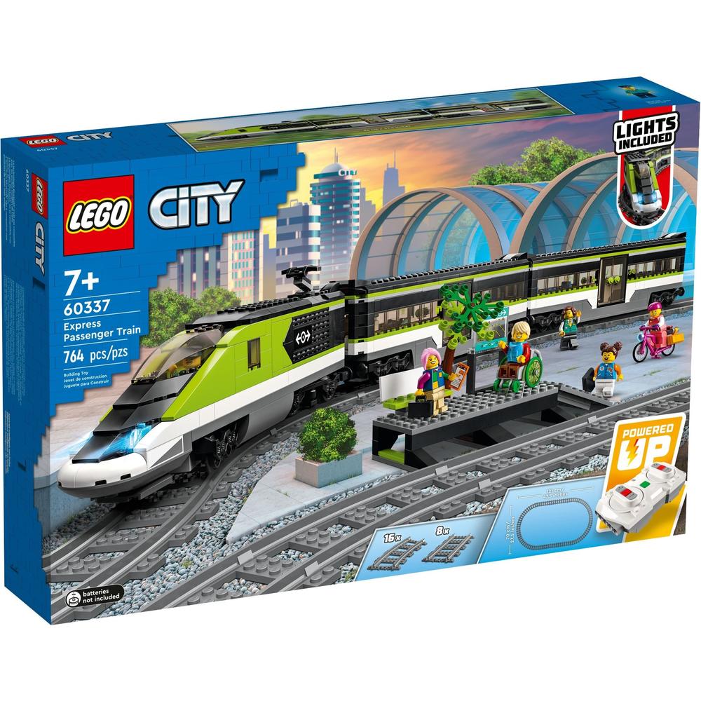 京东百亿补贴、PLUS会员：LEGO 乐高 City城市系列 60337 特快客运列车 794.68元包