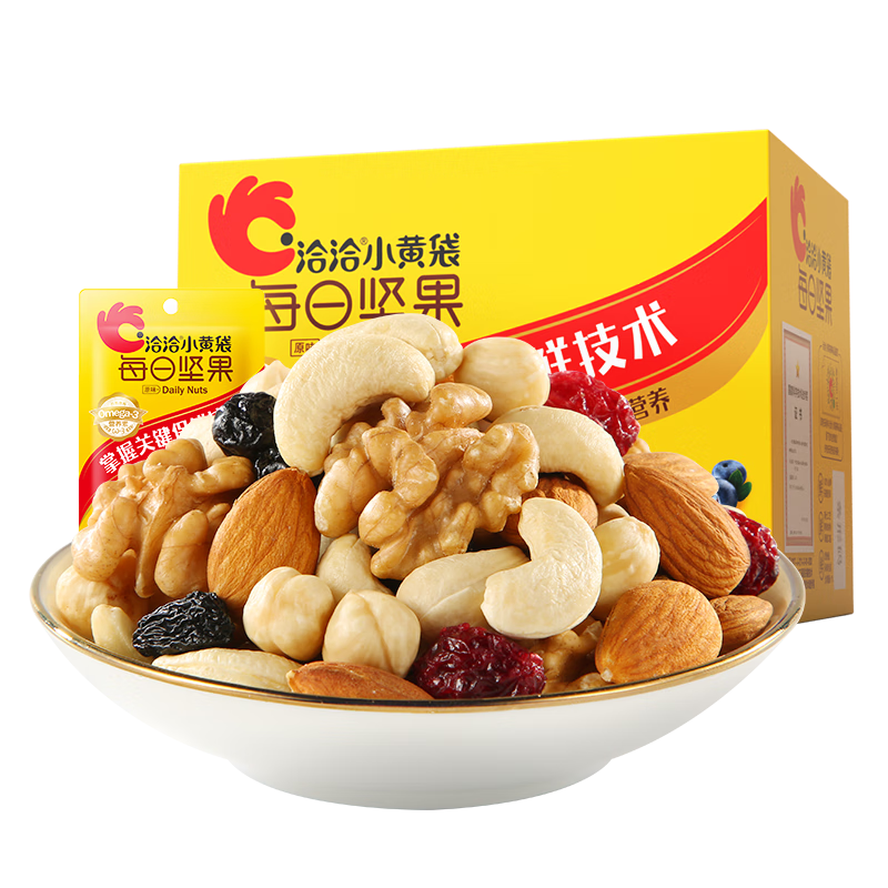 再降价:洽洽 小黄袋25g*7袋*4件 54元（合13.5元/件）