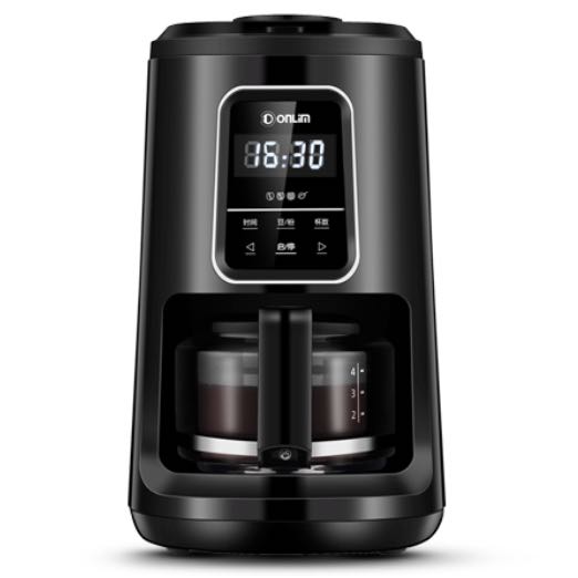 donlim 东菱 DL-KF1061 全自动咖啡机 黑色 359元（需用券）