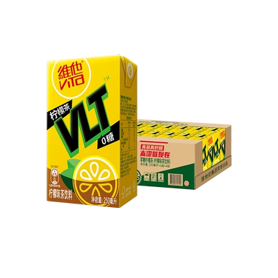 88VIP：维他 0糖柠檬茶 250ml*24盒 50.25元包邮（需用券）
