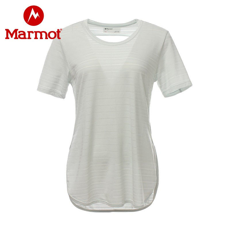 百亿补贴：Marmot 土拨鼠 夏季户外运动速干透气女式T恤 50.47元
