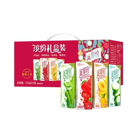 PLUS会员、需首购：蒙牛真果粒（草莓+芦荟+椰果+桃果粒）250g*24盒*2件 75.12元