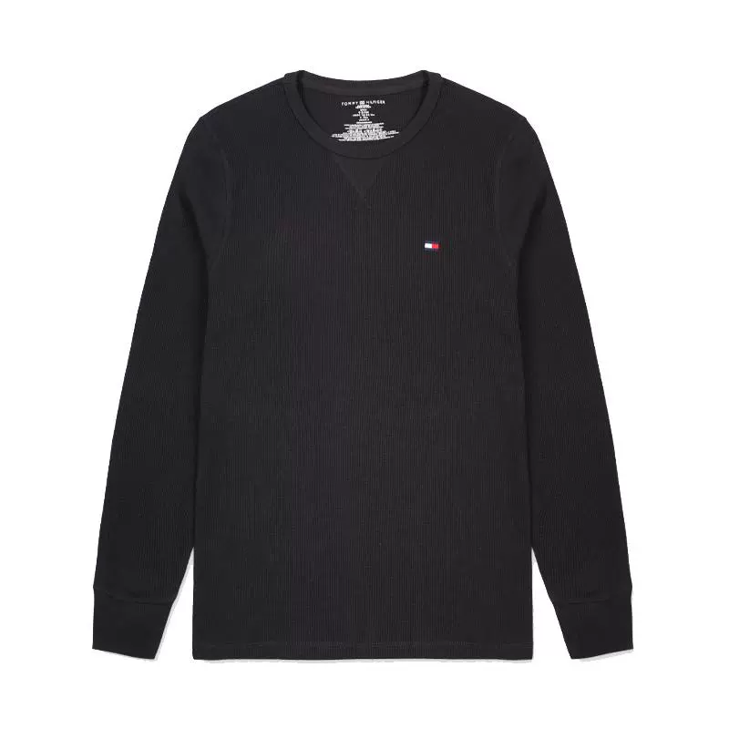 TOMMY HILFIGER 男士圆领长袖T恤09T3585-100白色 ￥300