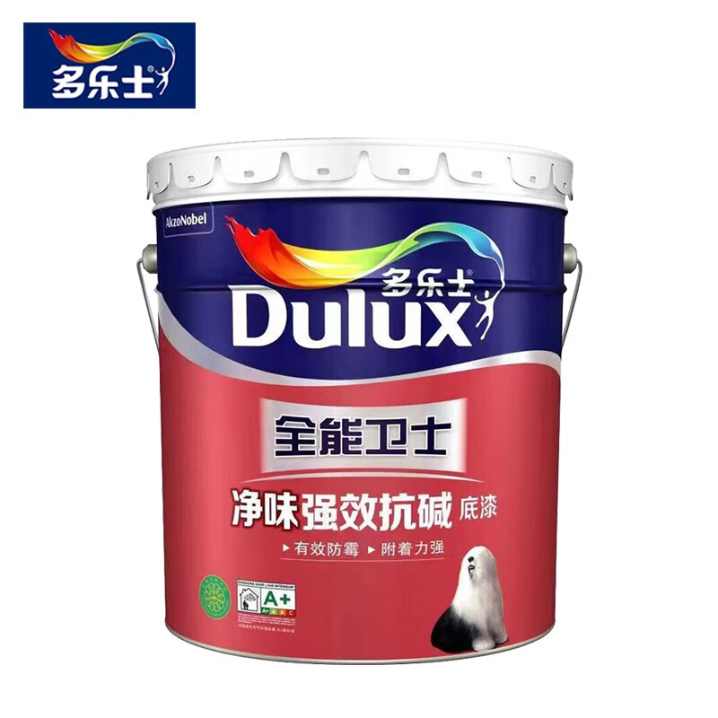 Dulux 多乐士 全能卫士抗碱底漆乳胶墙面漆涂底漆 348元