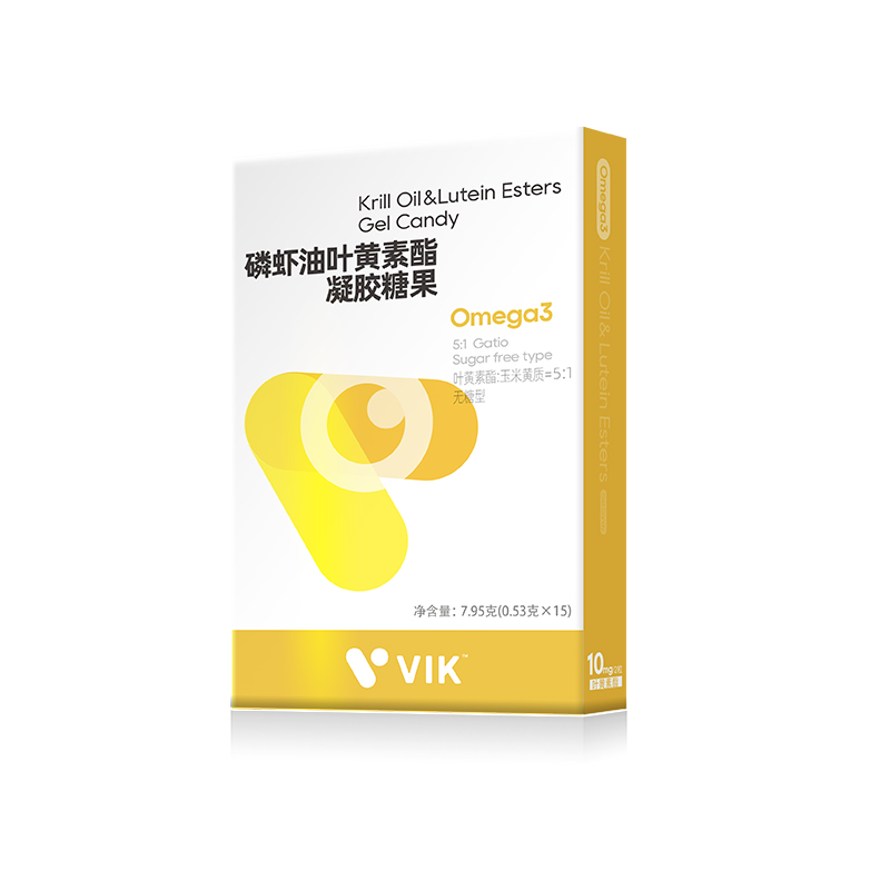 vik 维克 专利DHA叶黄素酯 15粒 1.9元（需用券）