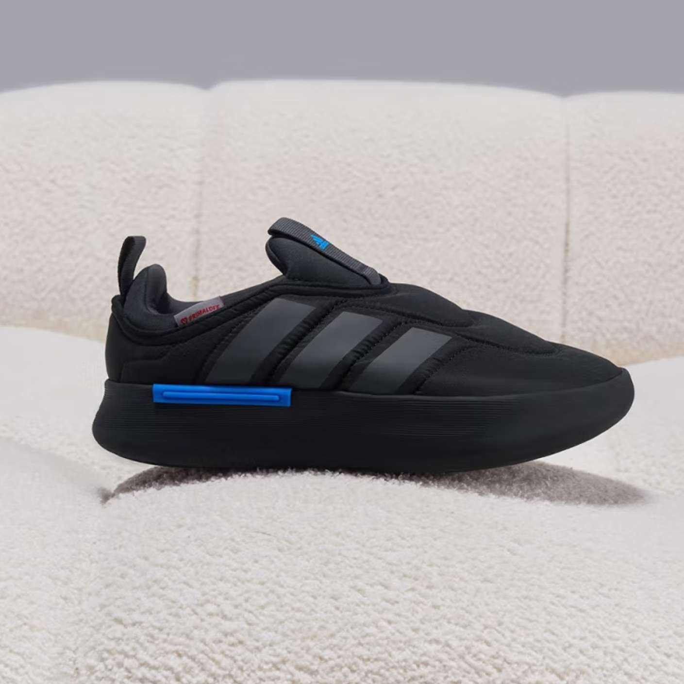 需凑单，plus:adidas ADIPUFF面包鞋柔软舒适保暖可踩跟棉鞋冬阿迪达斯轻运动 