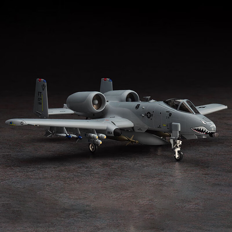 Hasegawa 长谷川 拼装模型飞机 美国 A-10C雷电II攻击机 1/72 150元