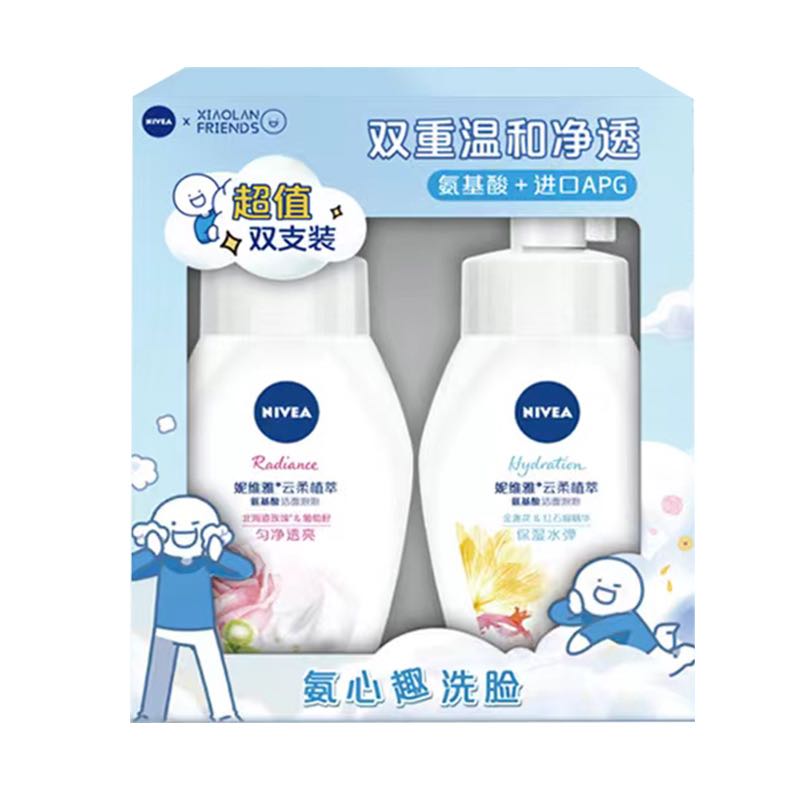 88VIP：NIVEA 妮维雅 洁面泡沫慕斯 180ml*2瓶 31.71元（需买2件，需用券）