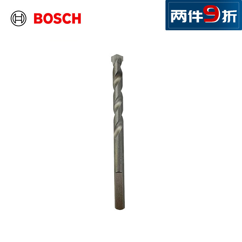 博世 BOSCH 石工钻头 8x80x120mm 三角柄冲击钻钻头 7元