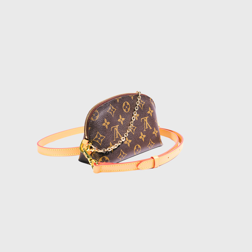 LOUIS VUITTON monogram帆布 女士化妆包 XBK 贝壳化妆包小号 1869元（需用券）