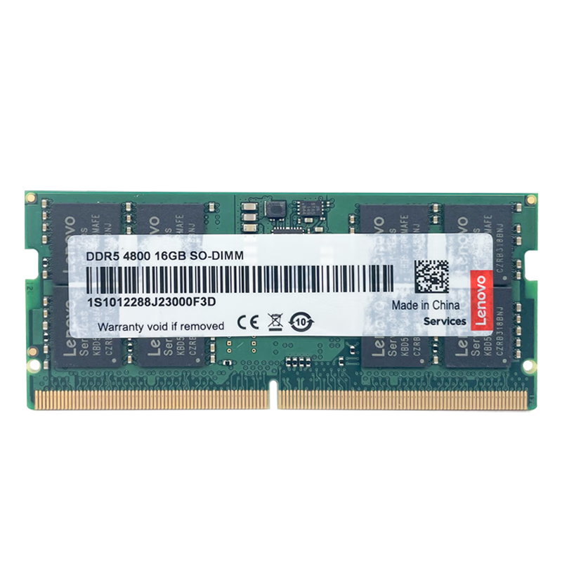 联想 (Lenovo) 16GB DDR5 5600笔记本内存条 273.63元