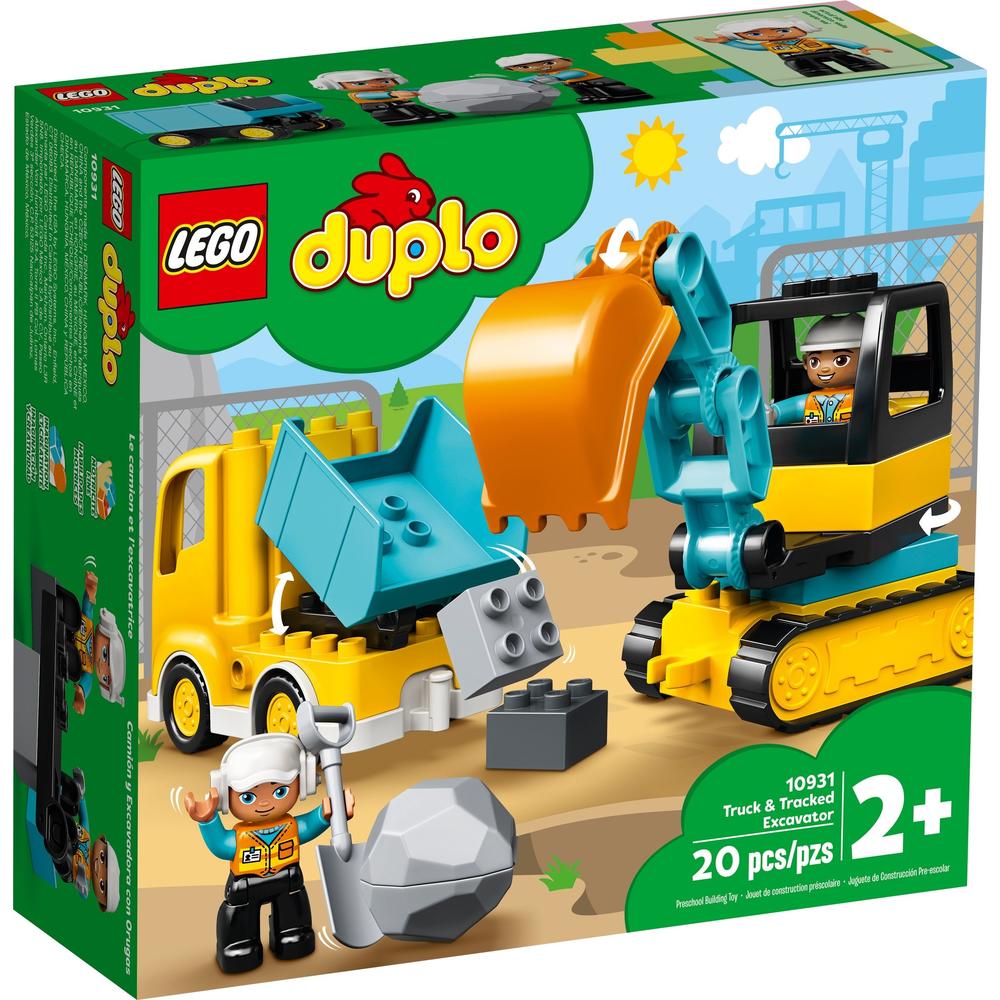 LEGO 乐高 Duplo得宝系列 10931 翻斗车和挖掘车套装 120元（需用券）