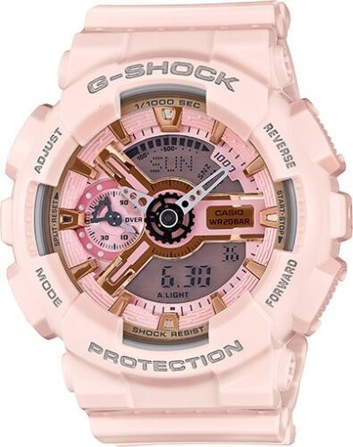 CASIO 卡西欧 G-Shock GMAS110MP-4A1 女款双显运动腕表 75美元约¥524 买手党-买手聚集的地方