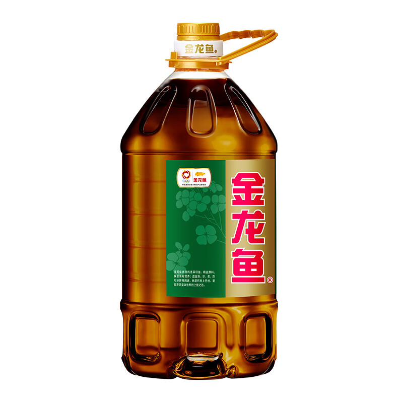 金龙鱼 优选纯香菜籽油 5L 15.3元