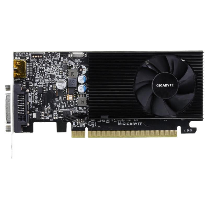 GIGABYTE 技嘉 GeForce GT 1030 Low Profile D4 2G 显卡 2GB 黑色 645.76元