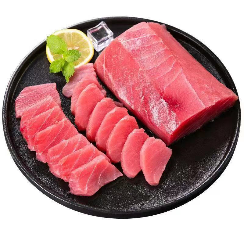 新鲜金枪鱼肉 500g*2袋 37.5元（需买2件，需用券）