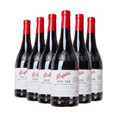 再降价、京东百亿补贴：Penfolds 奔富 BIN138 巴罗萨谷葡萄酒 750ml*6瓶 整箱装 1