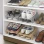 充分利用空间多放一倍鞋！日本简易收纳鞋托双层鞋子收纳架 8个包邮 5折 
