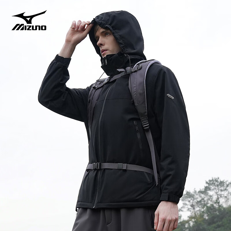 Mizuno 美津浓 男士户外三防棉服外套 A2CE3503 339.01元（需用券）