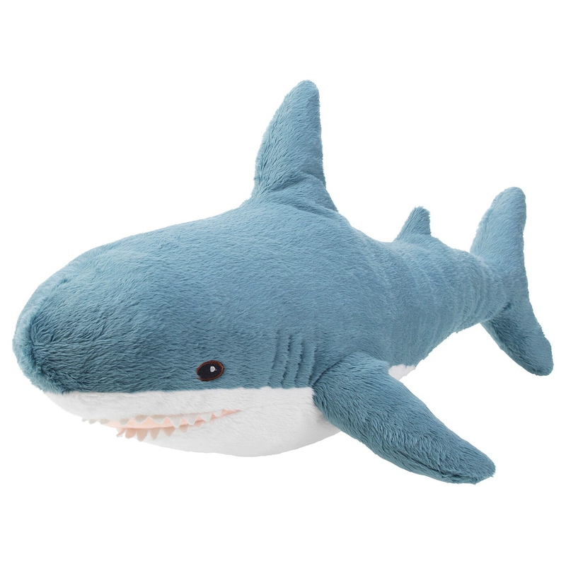 IKEA 宜家 BLAHAJ布罗艾鲨鱼抱枕公仔玩偶生日毛绒玩具网红睡觉可爱 ￥39.99