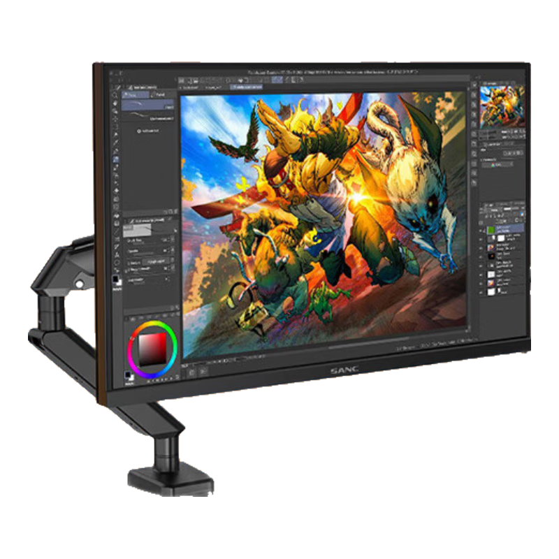 Plus会员:盛色 机械臂电竞屏 G72Plus 27英寸、2K、180Hz、Fast IPS、1ms响应、广色域、10bit 675.55元
