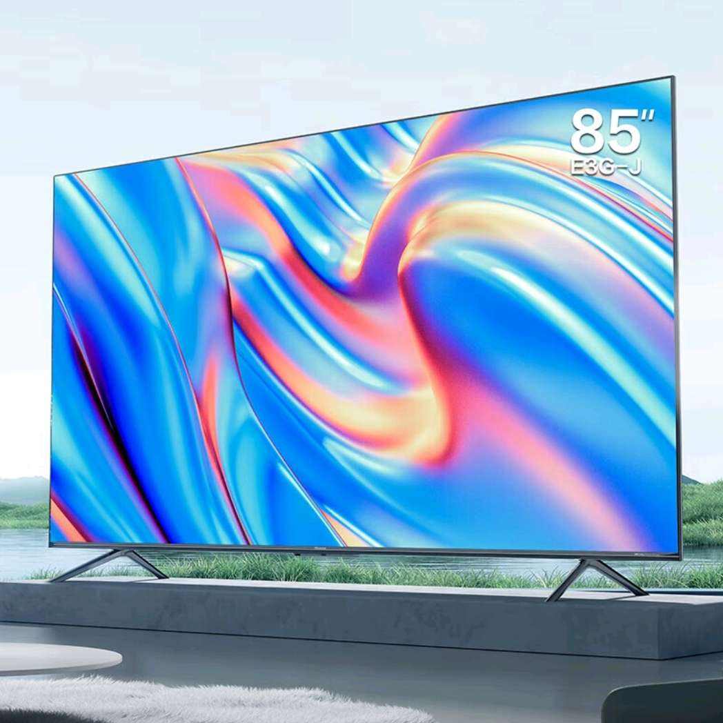 plus会员：海信电视85E3G-J 85英寸 130﹪高色域 4K 120Hz超薄全面智慧屏 平板电视