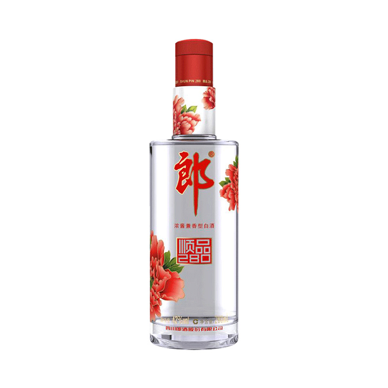 LANGJIU 郎酒 顺品郎280 红顺 42%vol 兼香型白酒 280ml 单瓶装 19.9元包邮