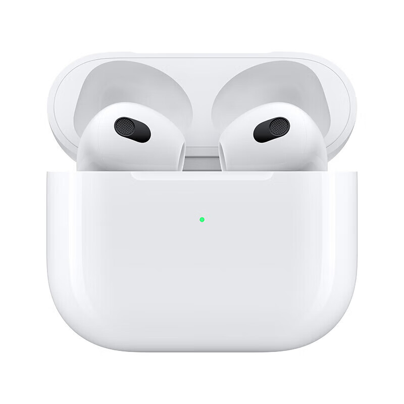 百亿补贴：Apple 苹果 AirPods 3 闪电充电盒 半入耳式真无线蓝牙耳机 白色 898