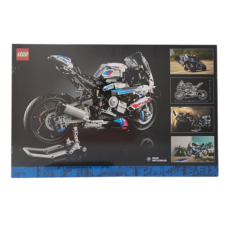 LEGO 乐高 机械42130宝马摩托车M1000RR赛车模型积木玩具新品新款系列 1363元