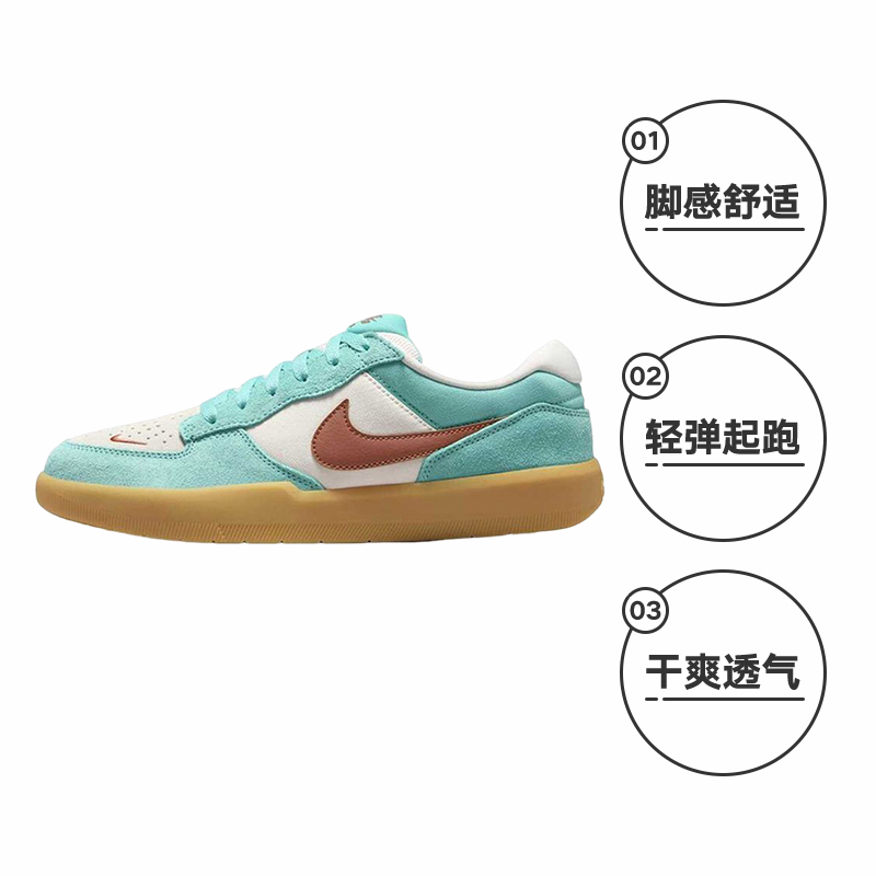 NIKE 耐克 SB Force 58 男女滑板鞋 DV5477-302 400.9元