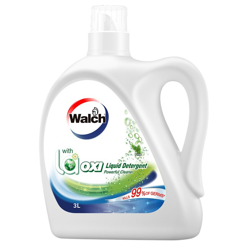 Walch 威露士 La有氧洗洗衣液 3L+2.25L+2L*2袋 松木 89.9元