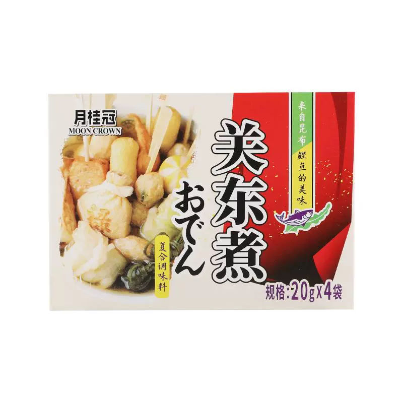月桂冠 日式关东煮汤料调料80g1盒4包 ￥3.32