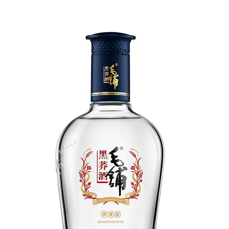 plus会员maopu毛铺黑荞酒42vol荞香型白酒500ml2瓶礼盒装218元包邮