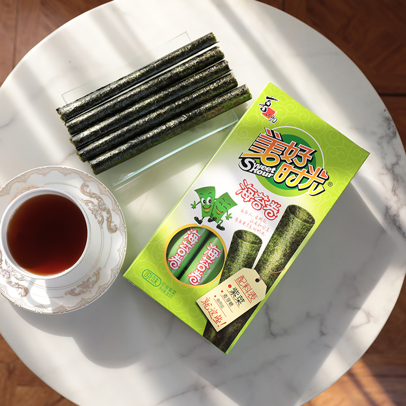 88VIP：美好时光 原味/芝麻爆脆海苔卷 9.41元