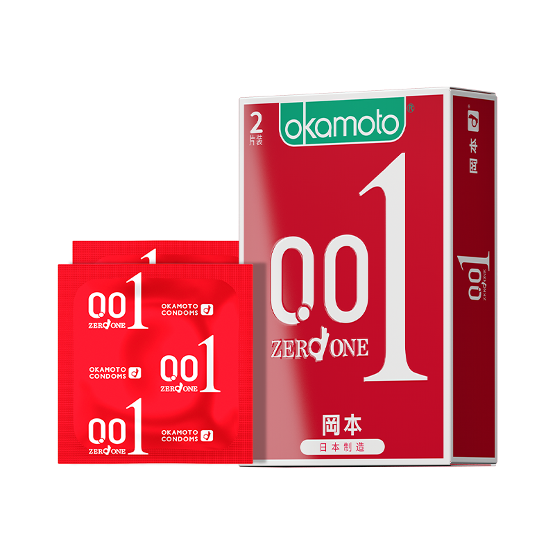 冈本 超薄001安全套 2片 32元（需换购）