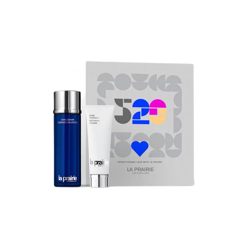 la prairie 莱珀妮 洁面膏125ml+鱼子精粹露150ml仪典组合护肤品套装新年礼物女 3