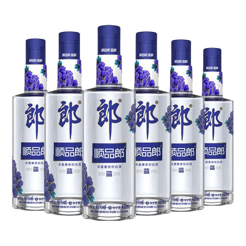 郎酒 顺品郎 蓝盖*6瓶 268元（需用券）