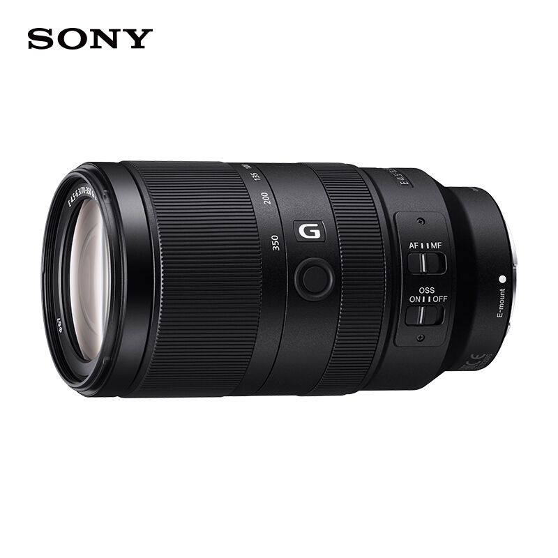 索尼 SONY E 70-350mm F4.5-6.3 G OSS APS-C画幅超远摄变焦G镜头 5449元