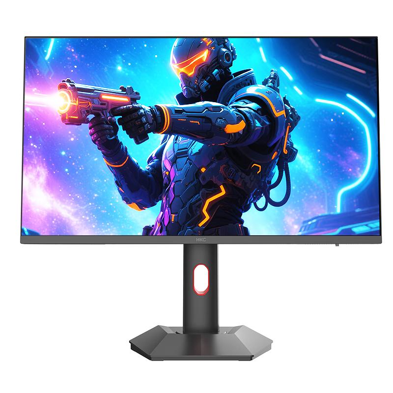 HKC 27英寸2K 200Hz电竞QD量子点MiniLED广色域HDR1000认证1ms响应10bit游戏旋转升降