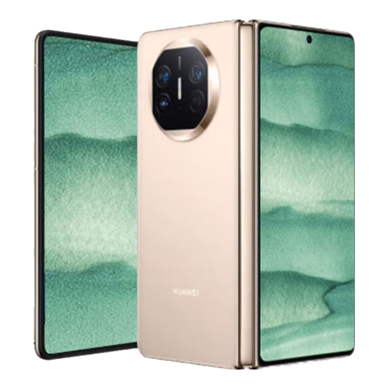 plus会员：华为（HUAWEI）Mate X5 折叠屏手机 12GB+512GB 羽砂金 11569.81元包邮