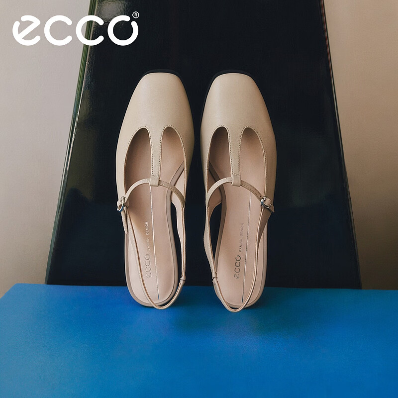 ecco 轻奢百搭 女士凉鞋 暖米棕23435361510 38 789.05元（需用券）