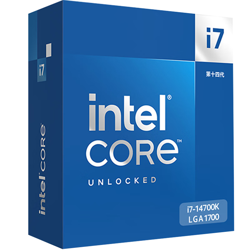 Intel 英特尔 i7-14700K 酷睿14代 处理器 20核28线程 3099.00元